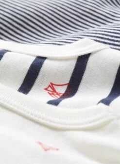 PETIT BATEAU Lot De 3 Bodies En Coton | Multicolore 7 PETIT BATEAU Lot De 3 Bodies En Coton | Multicolore -Petit Bateau 4135346