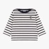 PETIT BATEAU Marinière En Coton | Noir -Petit Bateau 4135407