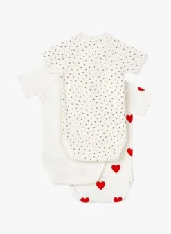 PETIT BATEAU Lots De 3 Bodies En Coton | Multicolore -Petit Bateau 4146638