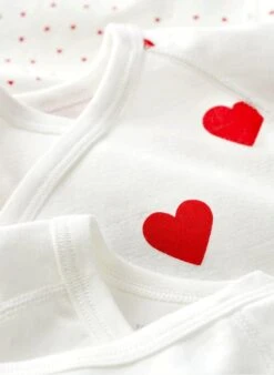 PETIT BATEAU Lots De 3 Bodies En Coton | Multicolore -Petit Bateau 4146639