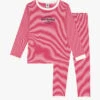 PETIT BATEAU Pyjama Milleraies En Coton Bio | Rouge -Petit Bateau 4146693