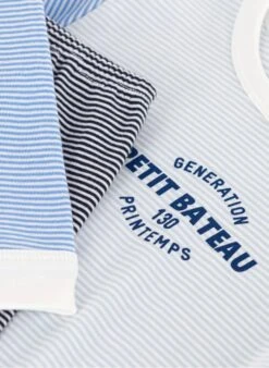 PETIT BATEAU Pyjama Milleraies En Coton Bio | Multicolore -Petit Bateau 4146711