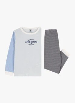 PETIT BATEAU Pyjama Milleraies En Coton Bio | Multicolore -Petit Bateau 4146712