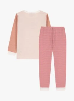 PETIT BATEAU Ensemble De Pyjama En Coton | Rose -Petit Bateau 4146714