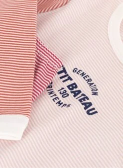 PETIT BATEAU Ensemble De Pyjama En Coton | Rose -Petit Bateau 4146715