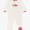 PETIT BATEAU Dors-bien En Velours | Blanc -Petit Bateau 4146729