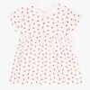 PETIT BATEAU Robe Col Rond Avec Body En Coton Bio | Rouge -Petit Bateau 4146757
