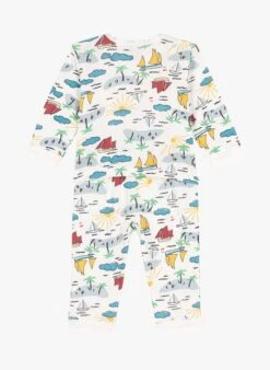 PETIT BATEAU Dors-bien Sans Pieds En Coton Bio | Multicolore -Petit Bateau 4146762