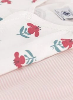 PETIT BATEAU Lot De 2 Combinaisons Courtes En Coton Bio | Multicolore -Petit Bateau 4146766