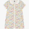 PETIT BATEAU Combi Short Imprimée En Coton Bio | Multicolore -Petit Bateau 4146770