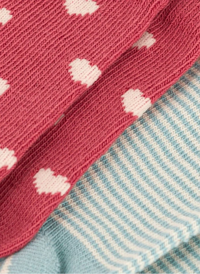 PETIT BATEAU Lot De 2 Paires De Chaussettes En Coton Mélangé | Multicolore 4 PETIT BATEAU Lot De 2 Paires De Chaussettes En Coton Mélangé | Multicolore – Image 2