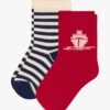 PETIT BATEAU Lot De 2 Paires De Chaussettes En Coton Mélangé | Multicolore -Petit Bateau 4146782