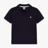 PETIT BATEAU Polo Logo Brodé En Coton | Noir -Petit Bateau 4146842