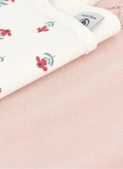 PETIT BATEAU Lot De 2 Débardeurs Fleurs En Coton Bio | Multicolore -Petit Bateau 4146950