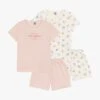 PETIT BATEAU Lot De 2 Pyjamas Imprimés En Coton | Multicolore -Petit Bateau 4146954