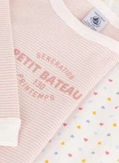 PETIT BATEAU Lot De 2 Pyjamas En Coton Bio | Multicolore -Petit Bateau 4146959