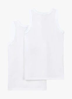 PETIT BATEAU Lot De 2 Débardeurs En Coton | Multicolore -Petit Bateau 4152197