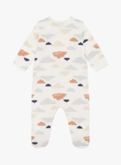 PETIT BATEAU Dors-bien Nuages En Coton Bio | Multicolore -Petit Bateau 4152232
