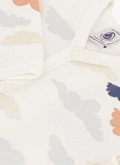 PETIT BATEAU Dors-bien Nuages En Coton Bio | Multicolore -Petit Bateau 4152233