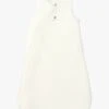 PETIT BATEAU Gigoteuse En Velours De Coton Bio | Blanc -Petit Bateau 4152234