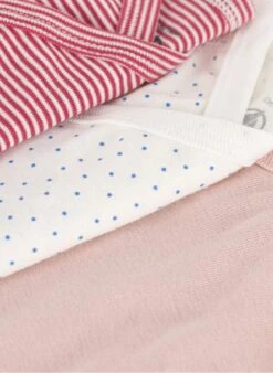 PETIT BATEAU Lot De 3 Bodies Croisés En Coton Bio | Multicolore 7 PETIT BATEAU Lot De 3 Bodies Croisés En Coton Bio | Multicolore -Petit Bateau 4152254