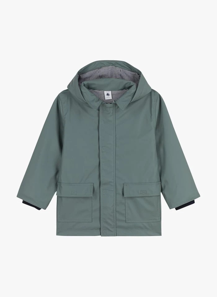 PETIT BATEAU Ciré à Capuche | Kaki 3 PETIT BATEAU Ciré à Capuche | Kaki