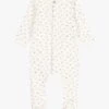 PETIT BATEAU Body Pyjama Fleurs En Coton Bio | Multicolore -Petit Bateau 4152263