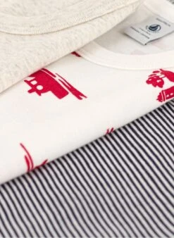 PETIT BATEAU Lot De 3 Débardeurs En Coton Bio | Multicolore -Petit Bateau 4152305