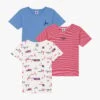 PETIT BATEAU Lot De 3 Tee-shirts Col Rond Imprimé En Coton | Multicolore 1 PETIT BATEAU Lot De 3 Tee-shirts Col Rond Imprimé En Coton | Multicolore -Petit Bateau 4152314