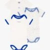 PETIT BATEAU Lot De 3 Bodies En Coton | Multicolore -Petit Bateau 4152331