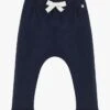 PETIT BATEAU Pantalon Droit En Coton Mélangé | Noir 2 PETIT BATEAU Pantalon Droit En Coton Mélangé | Noir -Petit Bateau 4152345