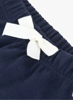 PETIT BATEAU Pantalon Droit En Coton Mélangé | Noir -Petit Bateau 4152347