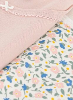 PETIT BATEAU Lot De 2 Tee-shirt Col Rond En Coton | Multicolore