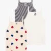 PETIT BATEAU Lot De 3 Débardeurs En Coton | Multicolore -Petit Bateau 4152362