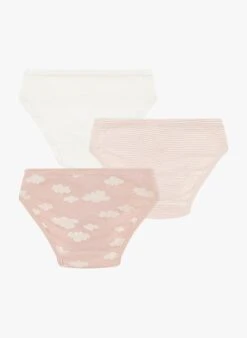PETIT BATEAU Lot De 3 Culottes En Coton | Multicolore -Petit Bateau 4152370