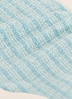 PETIT BATEAU Short Rayé En Coton Mélangé | Bleu -Petit Bateau 4152466