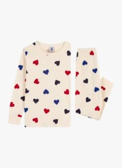 PETIT BATEAU Pyjama Coeurs En Coton Bio | Multicolore 8 PETIT BATEAU Pyjama Coeurs En Coton Bio | Multicolore -Petit Bateau 4157359
