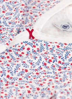 PETIT BATEAU Dors-bien Imprimé Fleuri En Coton Bio | Multicolore -Petit Bateau 4157384