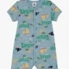 PETIT BATEAU Combinaison Courte En Coton Imprimée | Multicolore 2 PETIT BATEAU Combinaison Courte En Coton Imprimée | Multicolore -Petit Bateau 4157391