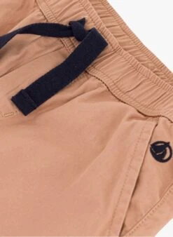 PETIT BATEAU Pantalon Droit En Serge De Coton | Rose -Petit Bateau 4158830