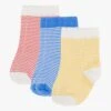 PETIT BATEAU Lot De 3 Paires De Chaussettes Rayées | Multicolore -Petit Bateau 4158866