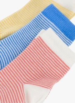 PETIT BATEAU Lot De 3 Paires De Chaussettes Rayées | Multicolore -Petit Bateau 4158867
