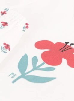 PETIT BATEAU Pyjama Short Fleurs En Coton Bio | Multicolore 9 PETIT BATEAU Pyjama Short Fleurs En Coton Bio | Multicolore -Petit Bateau 4158901