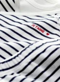 PETIT BATEAU Ensemble De Naissance 3 Pièces En Coton Bio | Noir 9 PETIT BATEAU Ensemble De Naissance 3 Pièces En Coton Bio | Noir -Petit Bateau 4158938