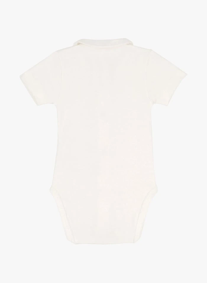 PETIT BATEAU Body Avec Col Claudine En Coton | Blanc 4 PETIT BATEAU Body Avec Col Claudine En Coton | Blanc – Image 2