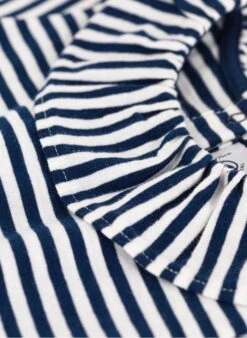 PETIT BATEAU Blouse à Rayures En Coton | Bleu -Petit Bateau 4163466