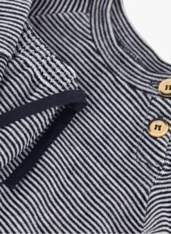 PETIT BATEAU Ensemble à Rayures En Velours | Noir -Petit Bateau 4163469