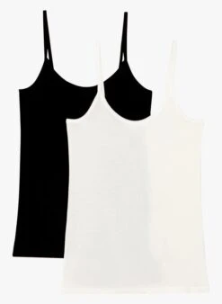 PETIT BATEAU Lot De 2 Débardeurs En Coton | Multicolore