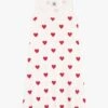 PETIT BATEAU Nuisette Col Rond Imprimée Coeur En Coton | Orange