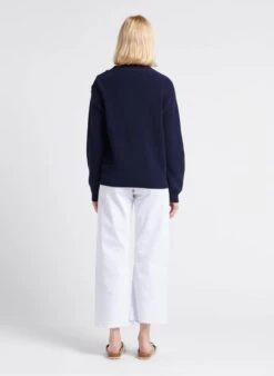 PETIT BATEAU Pull Col Rond En Coton | Noir -Petit Bateau 4175714